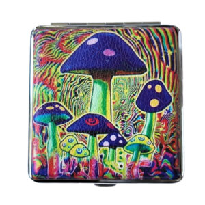 Sigarettenkoker paddenstoelen donkerblauw