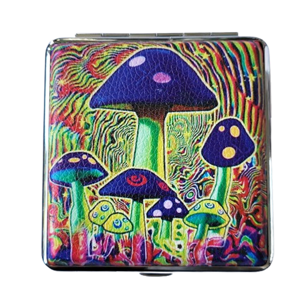 Sigarettenkoker paddenstoelen donkerblauw