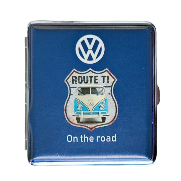 Sigarettenkoker volkswagen on the road donkerblauw