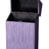 Sigarettendoosje brushed metallic lila
