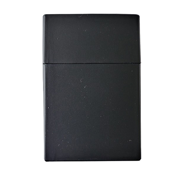 Sigarettendoosje metallic zwart