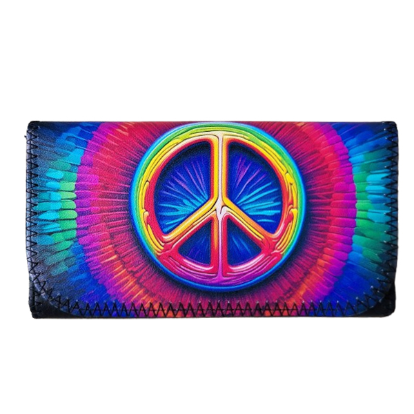 Shagetui vredesteken blauw/roze