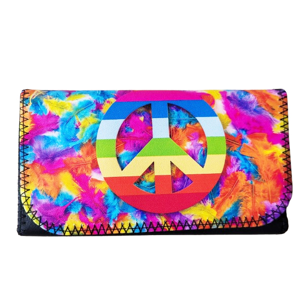 Shagetui vredesteken met veertjes