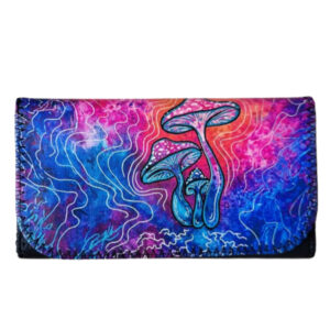 Shagetui paddenstoelen blauw met rood