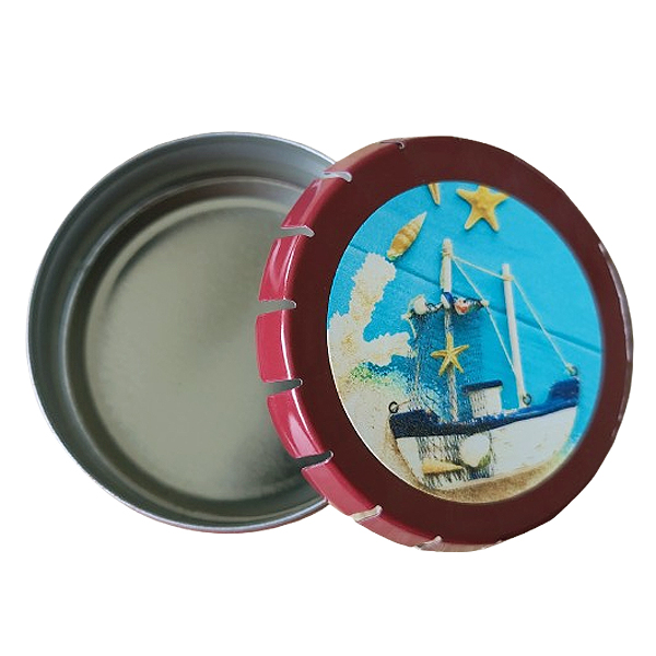 Klik zakasbakje roodbruin schip