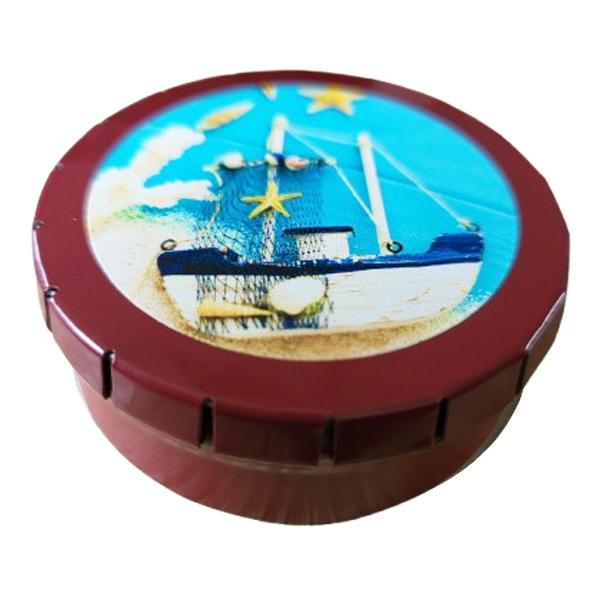 Klik zakasbakje roodbruin schip