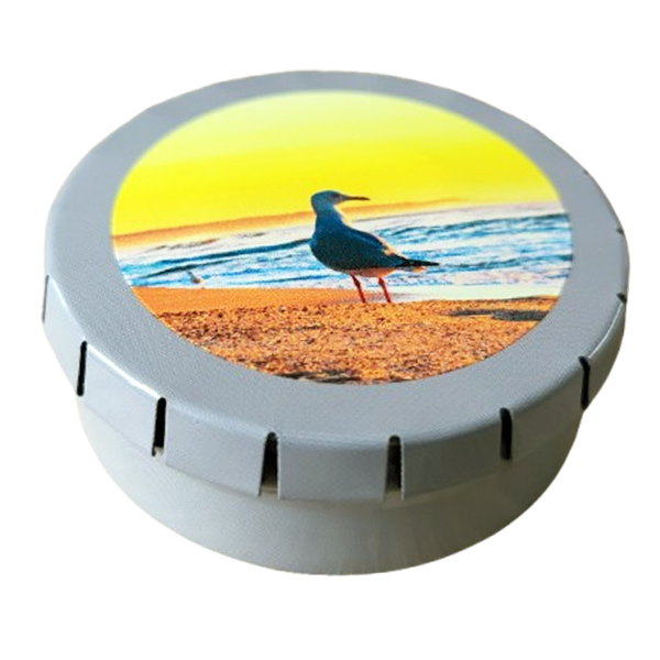 Klik zakasbakje grijs meeuw