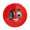 Zakasbakje smiley rood met draaideksel