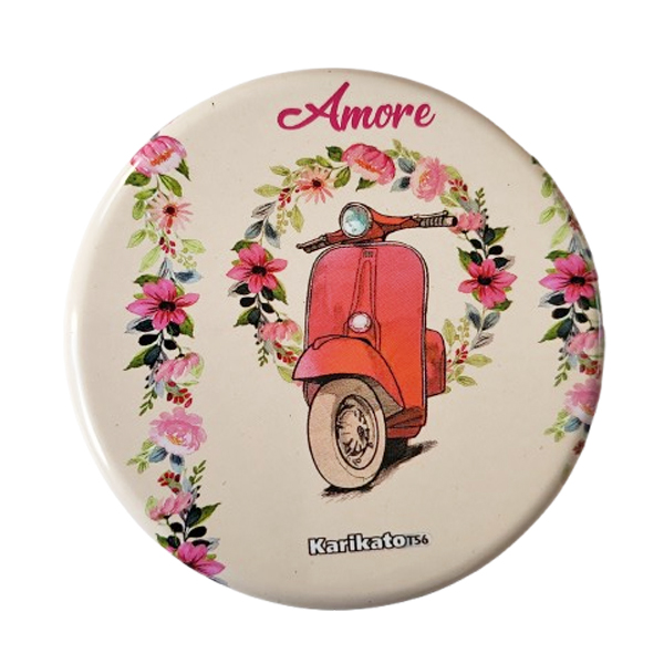 Zakasbakje scooter amore met draaideksel