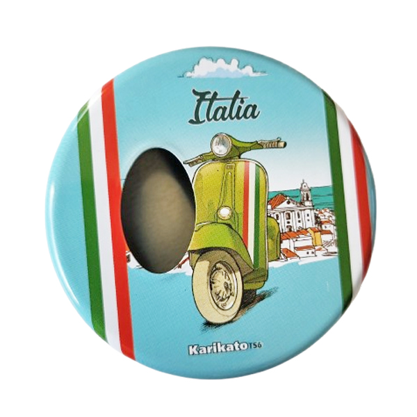 Zakasbakje scooter Italia met draaideksel