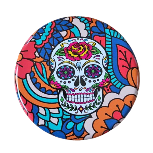 Zakasbakje la catrina skull 4 - met draaideksel