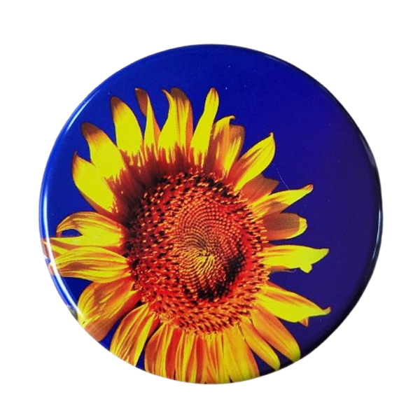 Zakasbakje zonnebloem - met draaideksel