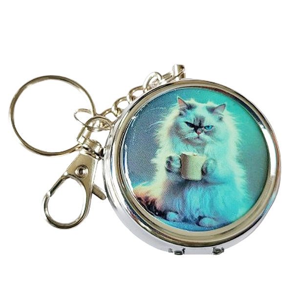 Zakasbakje grumpy cat wit