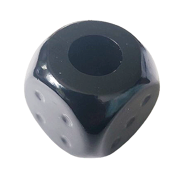 Sigarettendover dobbelsteen zwart