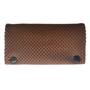 Shagetui stof donkerbruin