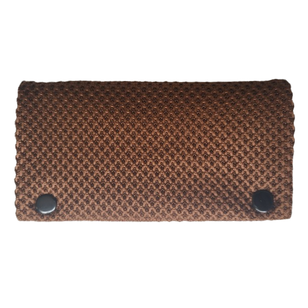 Shagetui stof donkerbruin