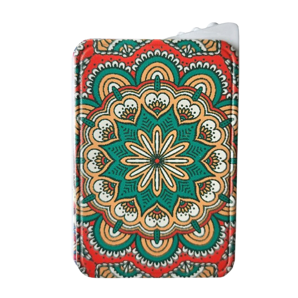 Aansteker mandala groen/rood