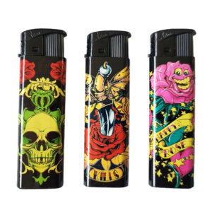 Blister aanstekers skull