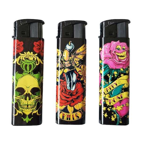 Blister aanstekers skull