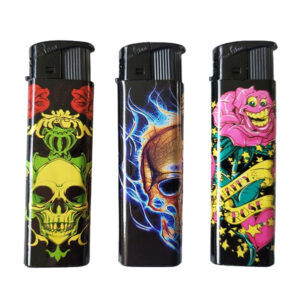 Blister aanstekers schedels