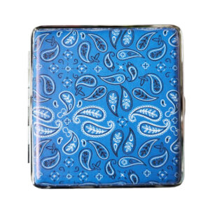 Sigarettenkoker paisley blauw