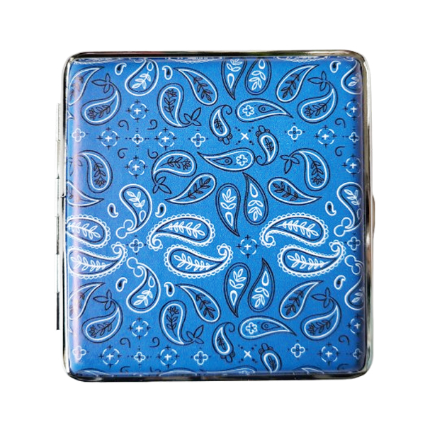 Sigarettenkoker paisley blauw