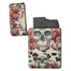 Aansteker skull roze bloemen