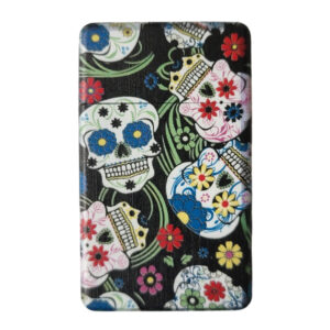 Aansteker skulls en bloemen