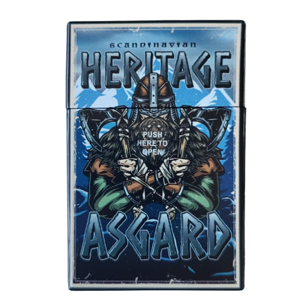 Sigarettendoosje Vikings Scandinavian Heritage Asgard