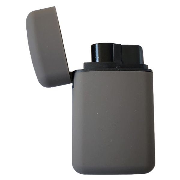 Aansteker rubber grijsbruin